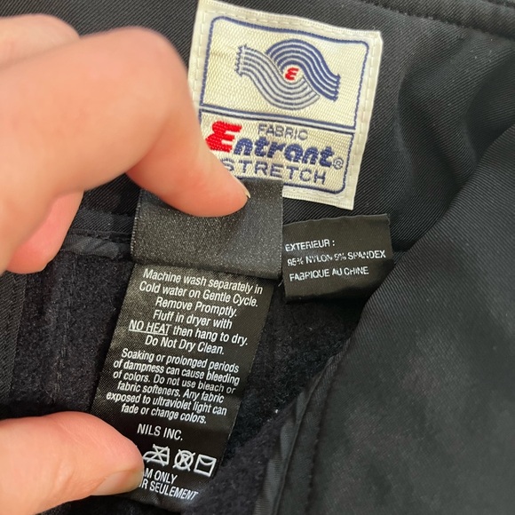 Nils Ski Snowboard Women Snow Pants Size 10 Short Black * flaw - Picture 6 of 12